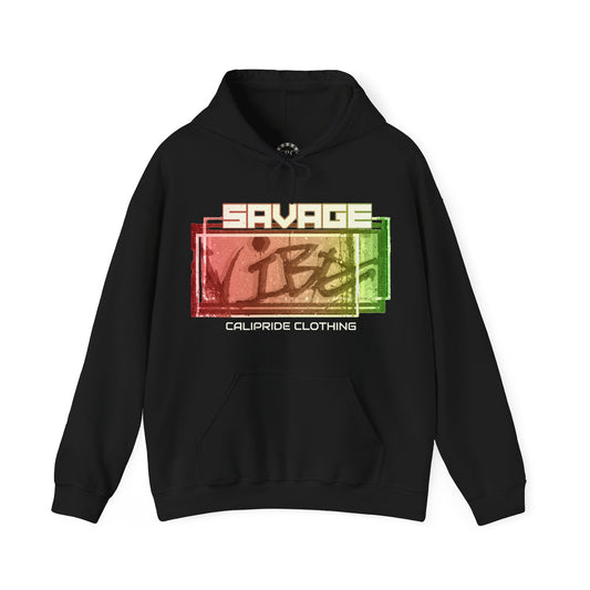 Urban Underground Collection - Distorted Savage Vibe, Premium Hoodie - CaliPride Clothing