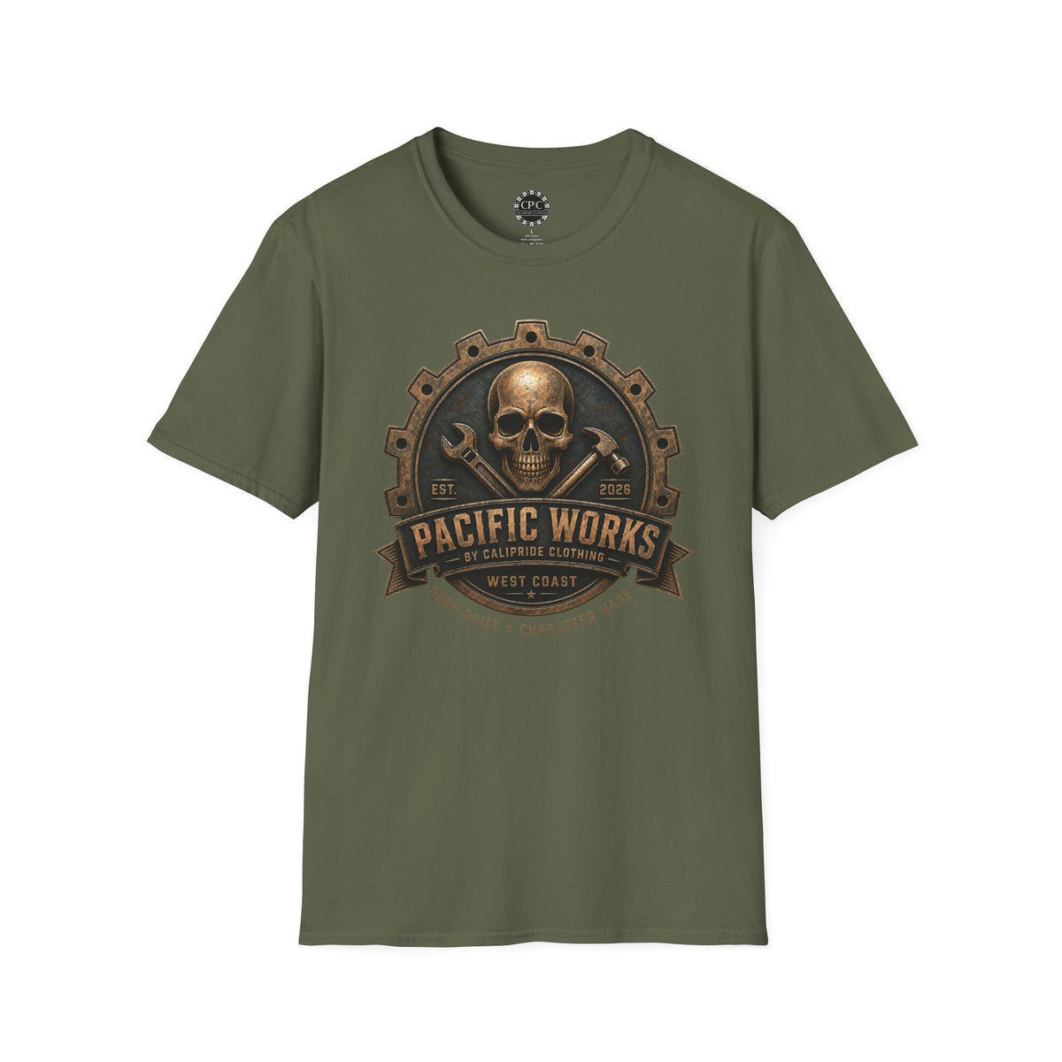 Pacific Works Collection - Signature Logo Graphic T-Shirt — CaliPride Clothing