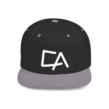 Urban Underground Collection - "CA" California, Embroidered Snapback Flat bill hat - CaliPride Clothing