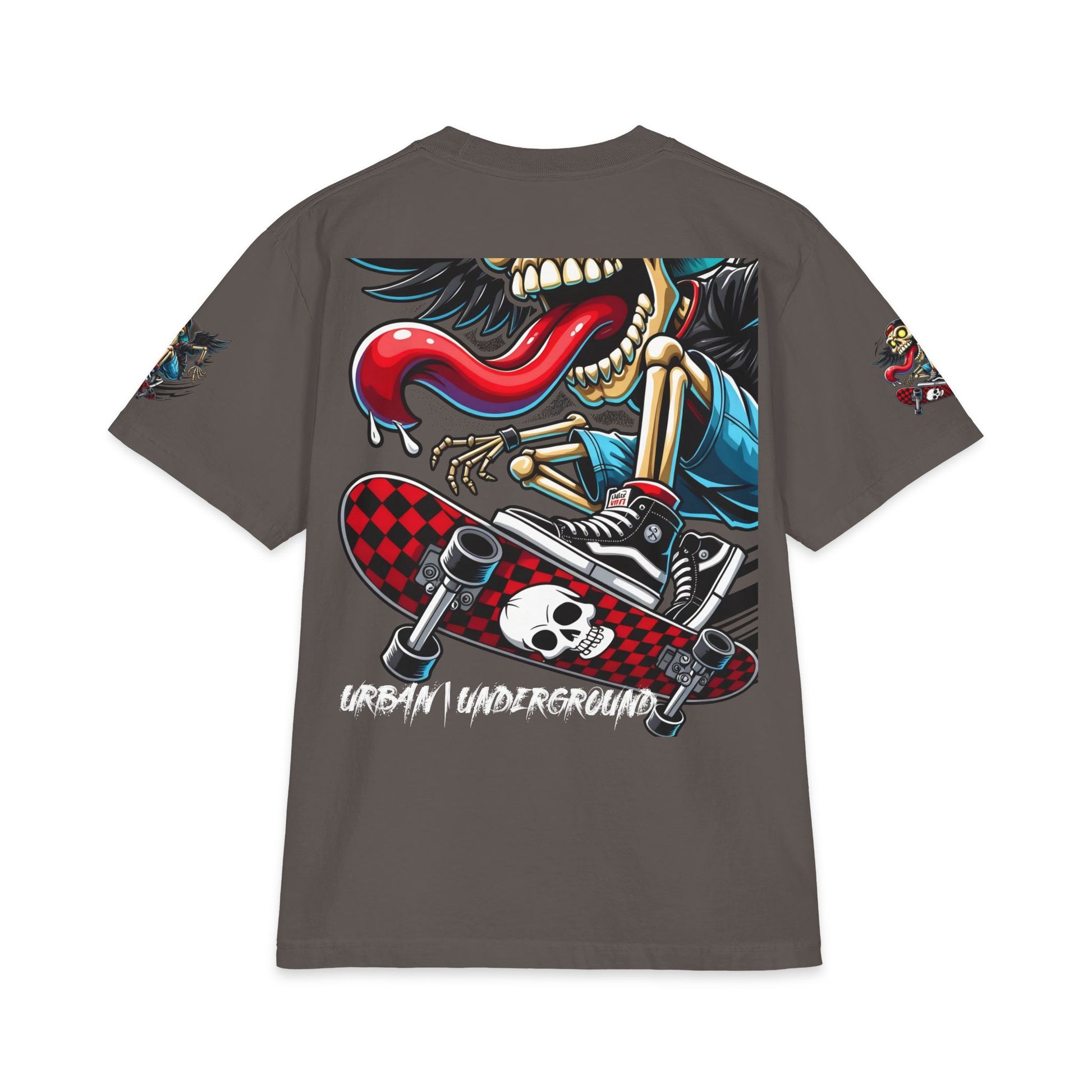 Urban Underground Collection - Neon Drip, Tongue Out, Graphic 4-way T Shirt - CaliPride Clothing