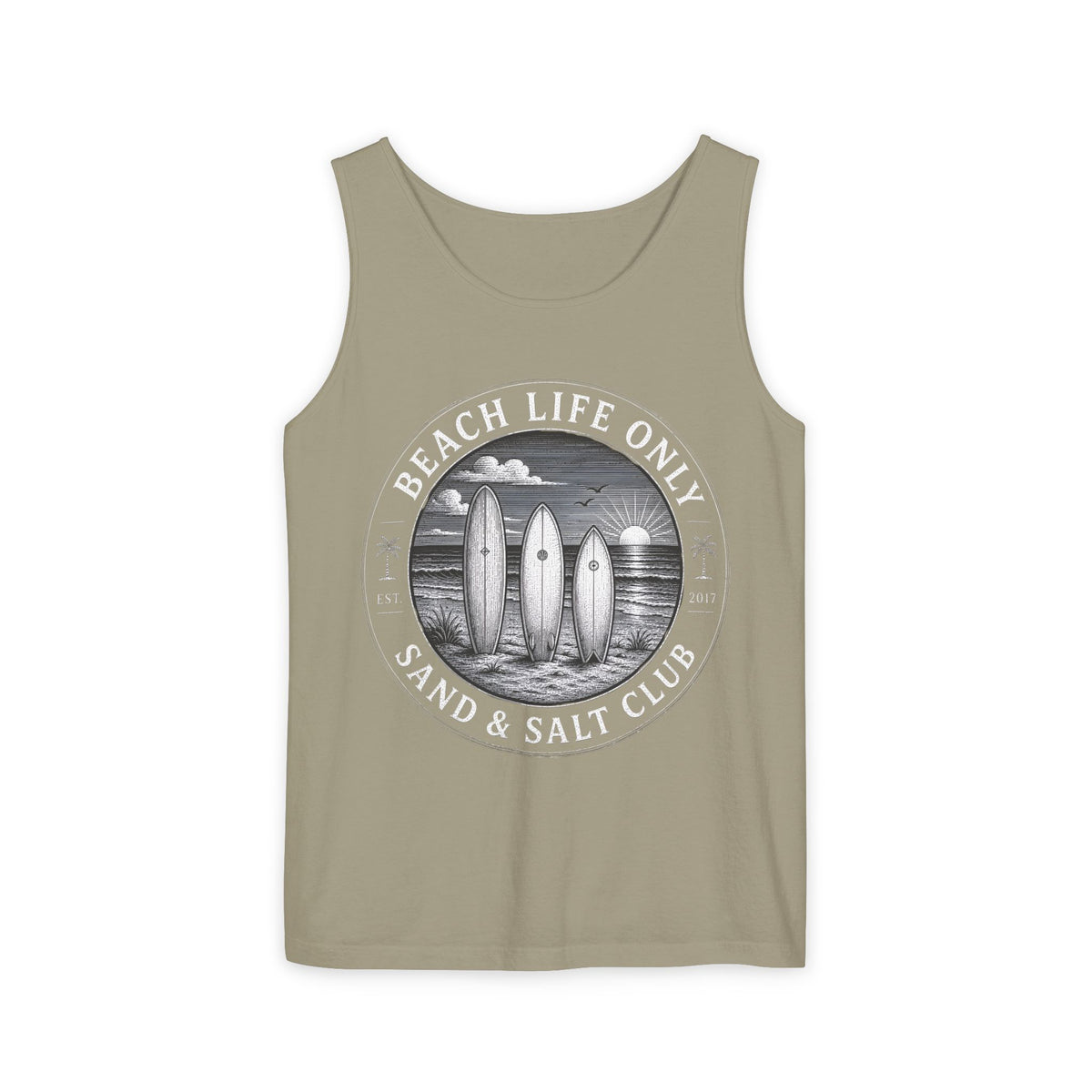 Surf & Beach Collection | Ocean Vibes Series - Beach Life Only, Tank top - CaliPride Clothing