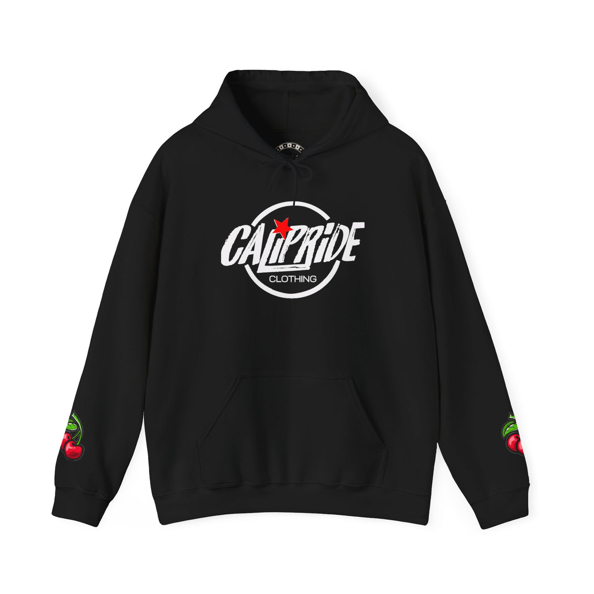 Urban Underground Collection - West Coast State of Mind, Checkers & Cherries Sugar Skull Hoodie - CaliPride Clothing