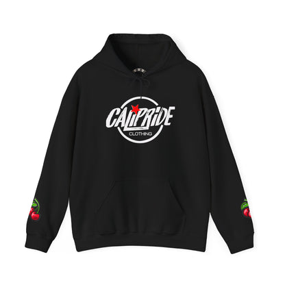 Urban Underground Collection - West Coast State of Mind, Checkers & Cherries Sugar Skull Hoodie - CaliPride Clothing