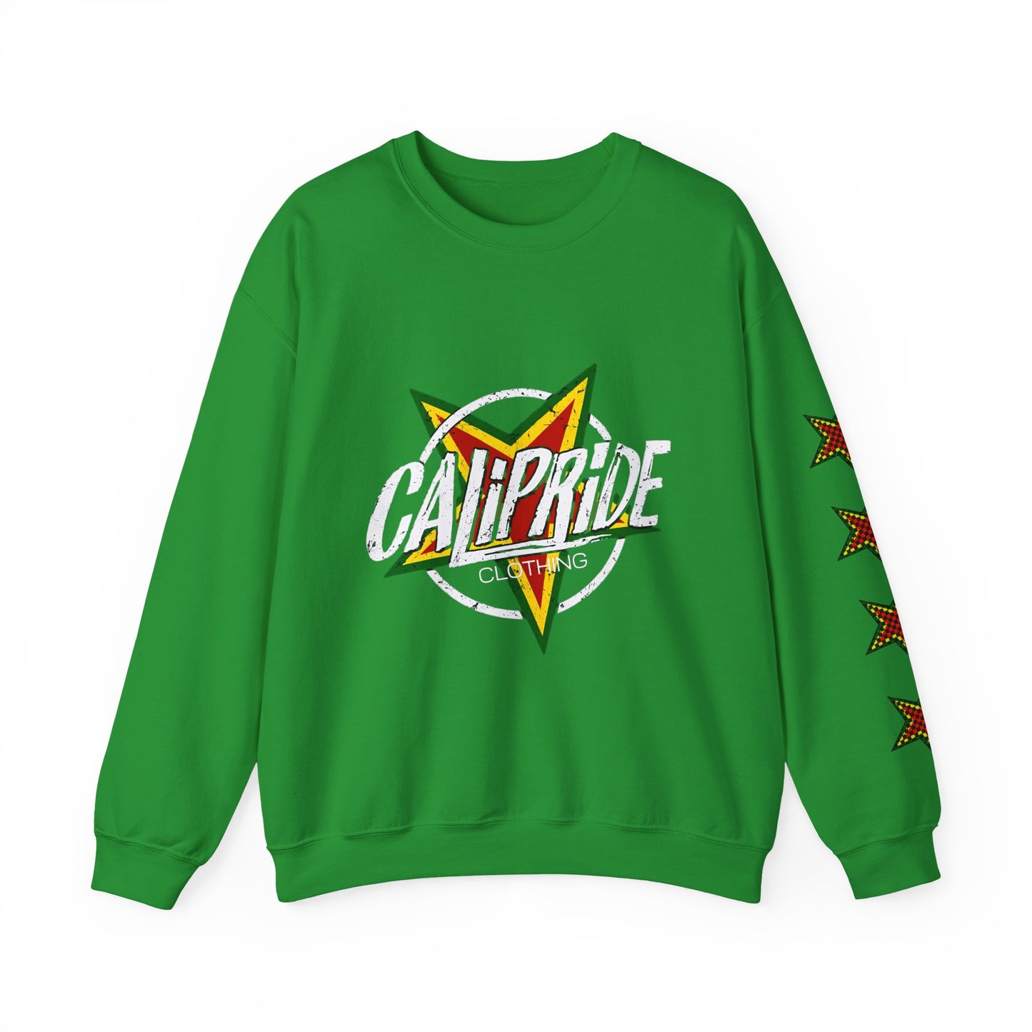 Island Vibe Retro Star Graphic Sweatshirt | CaliPride Clothing