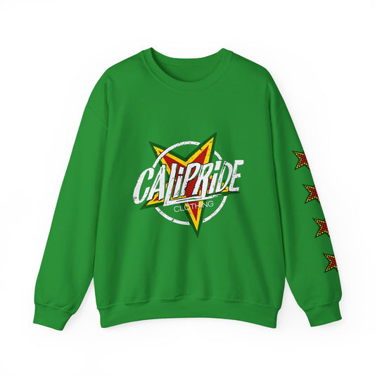 Island Vibe Retro Star Graphic Sweatshirt | CaliPride Clothing