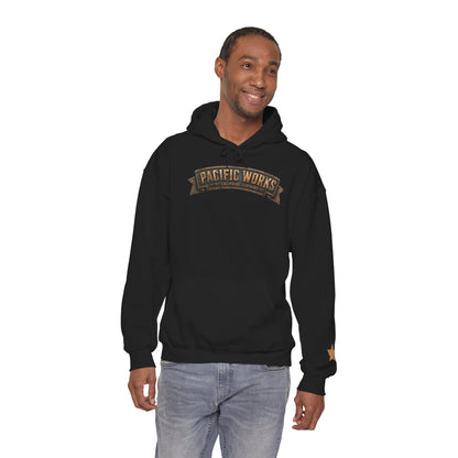 Pacific Works Collection — Signature Logo, Graphic Hoodie - CaliPride Clothing