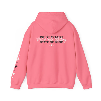 The Elite Collection - Elite Society, West Coast State of Mind, Premium Hoodie - CaliPride Clothing