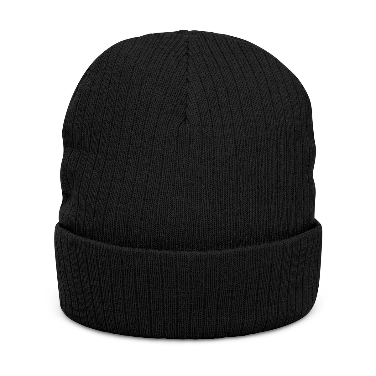 Concrete & Scars Skatewear Collection - Signature Logo, Embroidered Ribbed Beanie — CaliPride Clothing