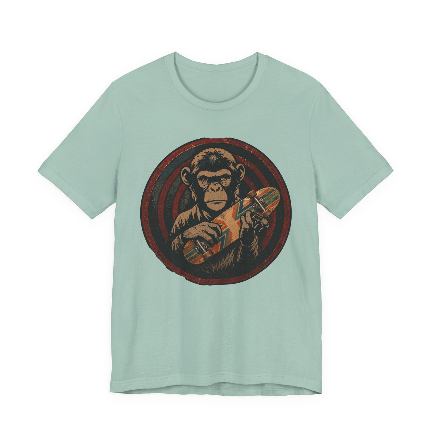 Skate & Surf Collection - Chimpin' Around, Graphic T-Shirt - CaliPride Clothing