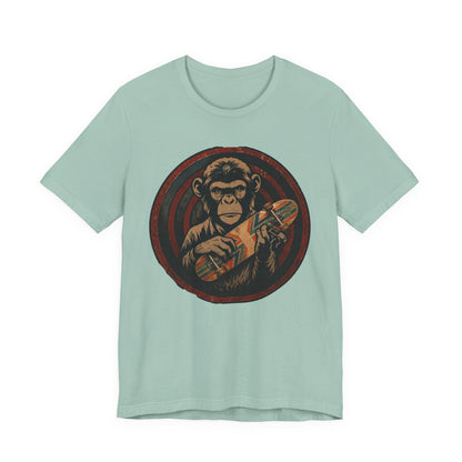 Skate & Surf Collection - Chimpin' Around, Graphic T-Shirt - CaliPride Clothing