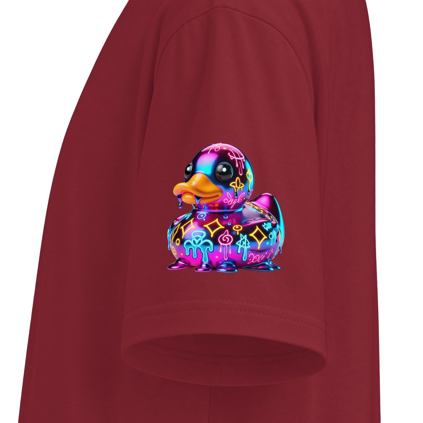 Urban Underground Collection - Neon Drip, Rub'a Ducky, Graphic 4-way T Shirt - CaliPride Clothing