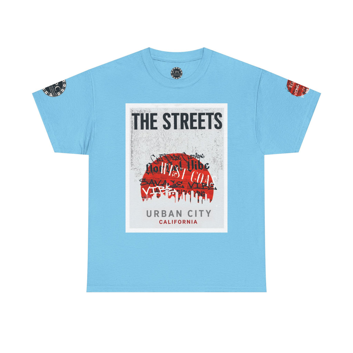 Urban Underground Collection - Skyline Series, "THE STREETS" Graphic T Shirt — CP|C Elite