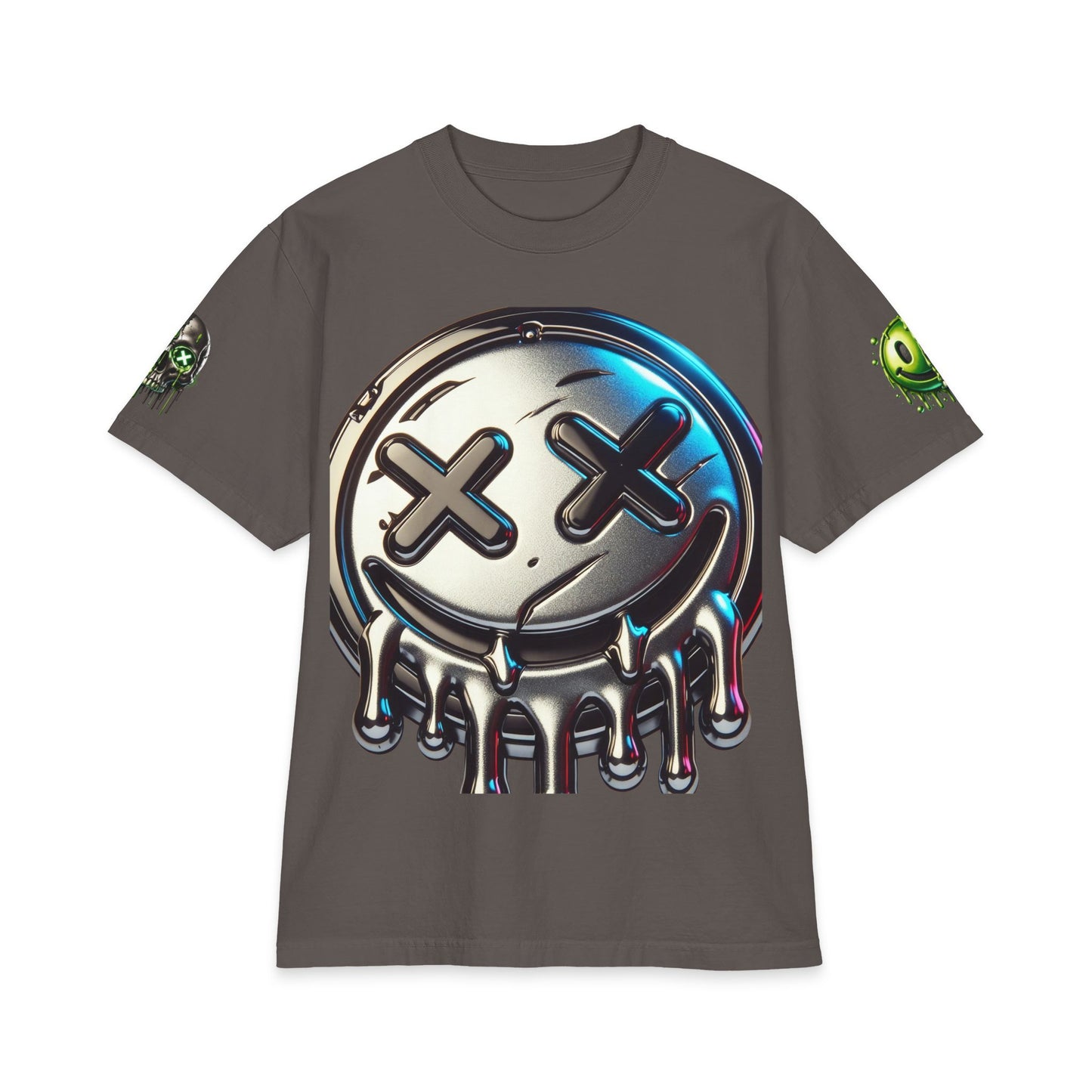 Copy of Urban Underground Collection - Neon Drip Tongue Out Graphic Tee — 4 way graphics, CaliPride Clothing Streetwear