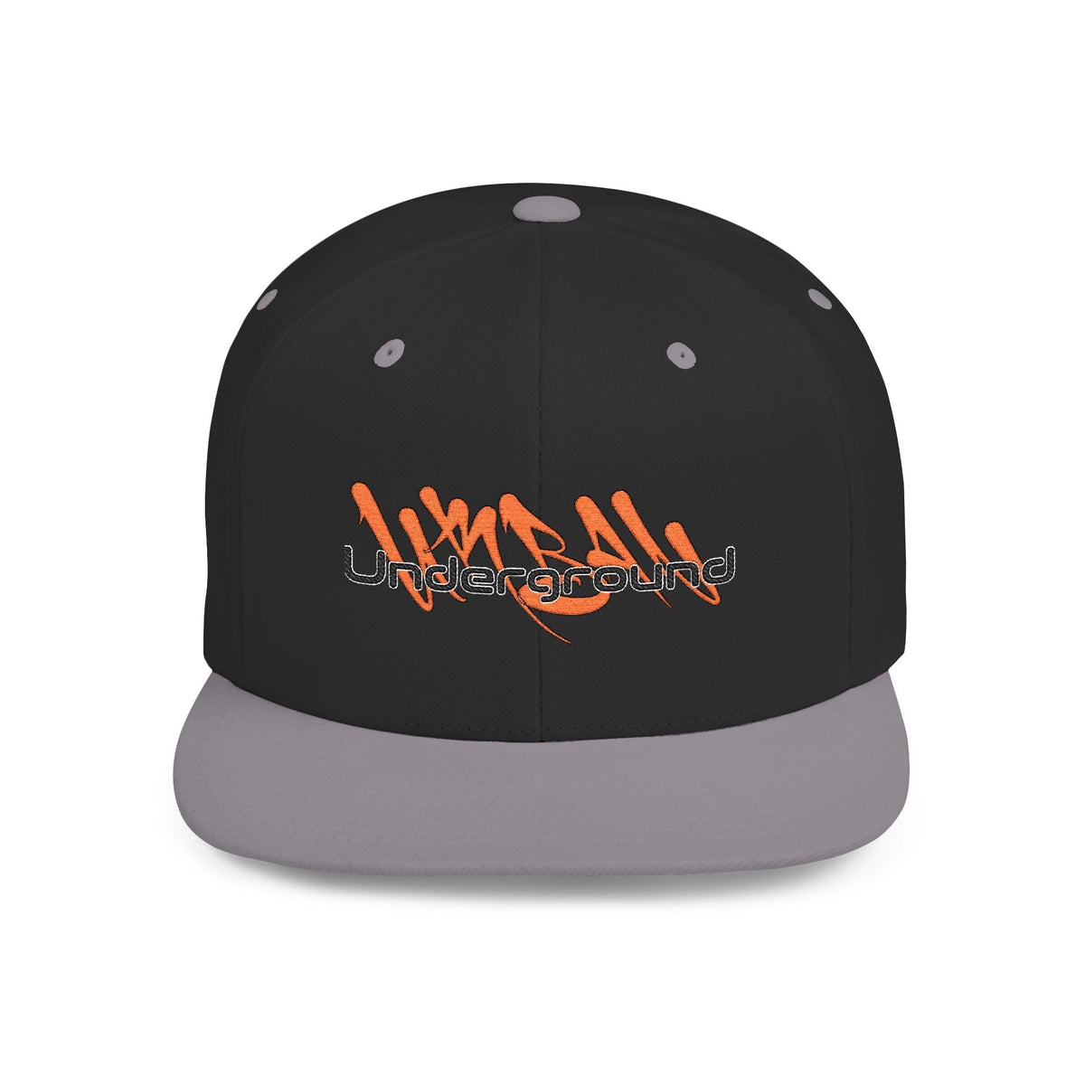 Copy of Urban Underground Collection - Underground, Flat Bill Snapback, Hat - Embroidered - CaliPride Clothing