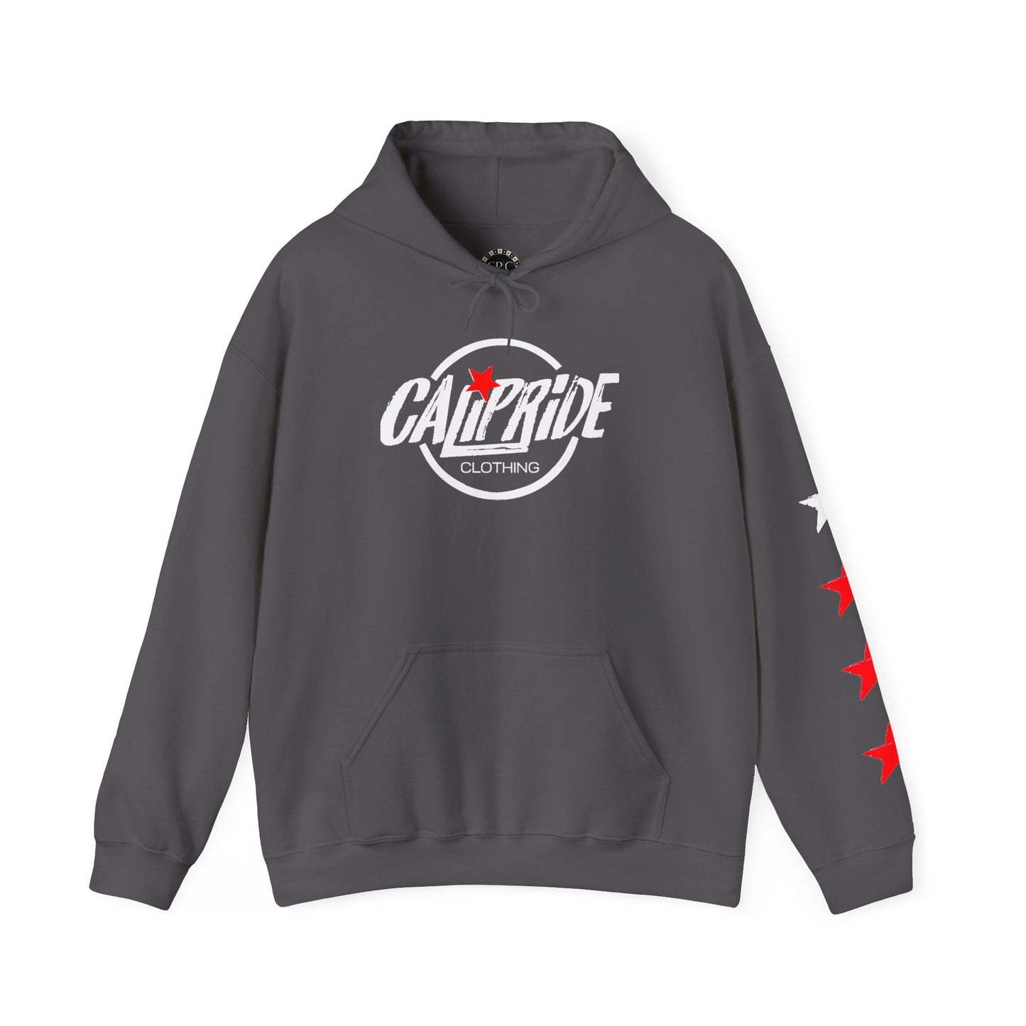 Skate & Surf Collection - Checkered Star Emblem Hoodie, multiple colors | CaliPride Clothing