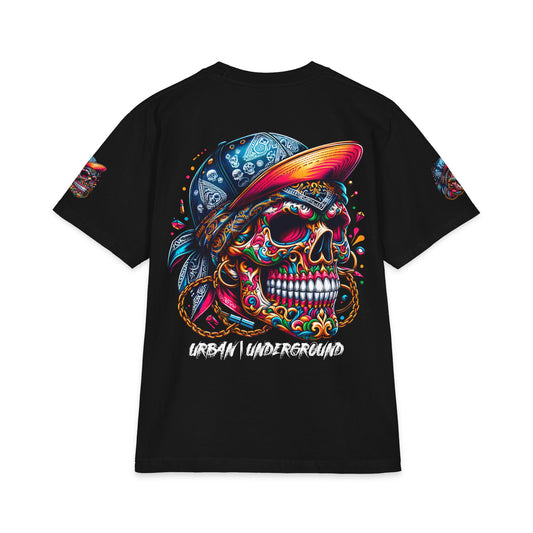 Urban Underground Collection - Neon Drip, Gangsta', Graphic 4-way T Shirt - CaliPride Clothing