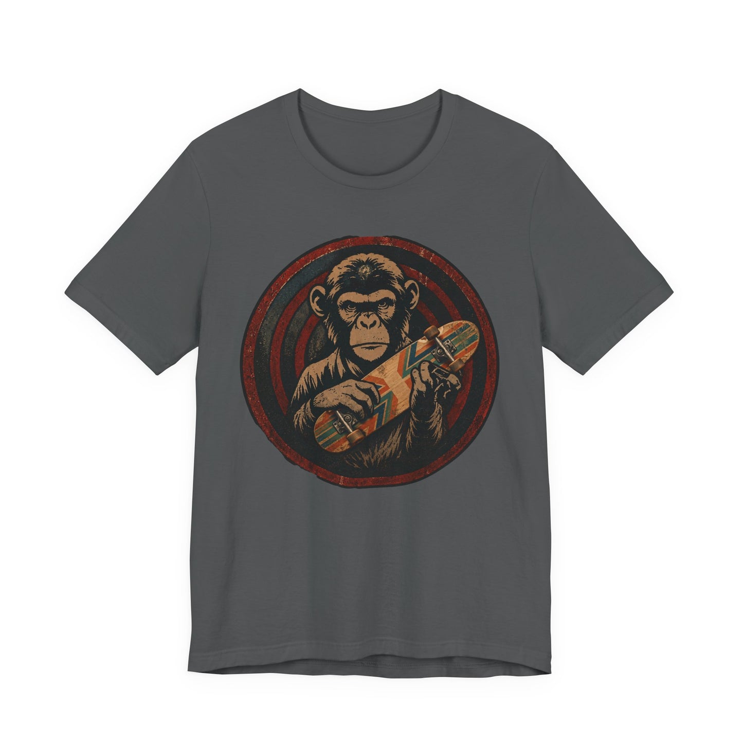 Skate & Surf Collection - Chimpin' Around, Graphic T-Shirt - CaliPride Clothing