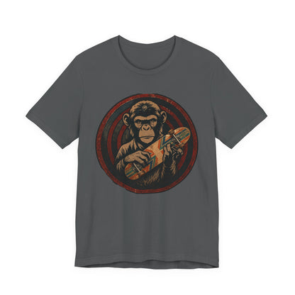 Skate & Surf Collection - Chimpin' Around, Graphic T-Shirt - CaliPride Clothing