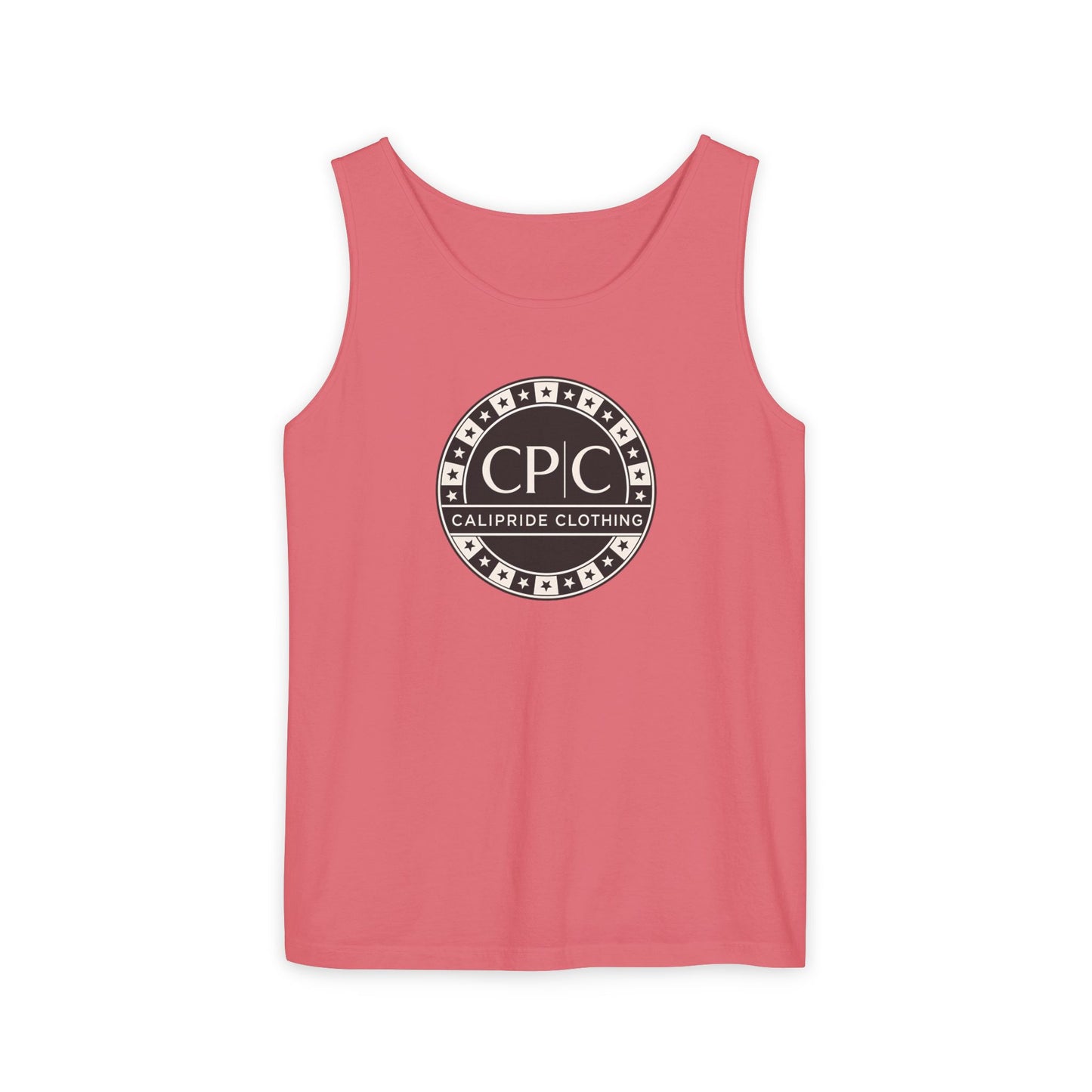 Surf & Beach Collection - Iconic CaliPride Clothing Signature Logo, Tank Top - CaliPride Clothing
