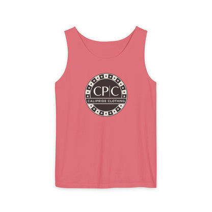 Surf & Beach Collection - Iconic CaliPride Clothing Signature Logo, Tank Top - CaliPride Clothing