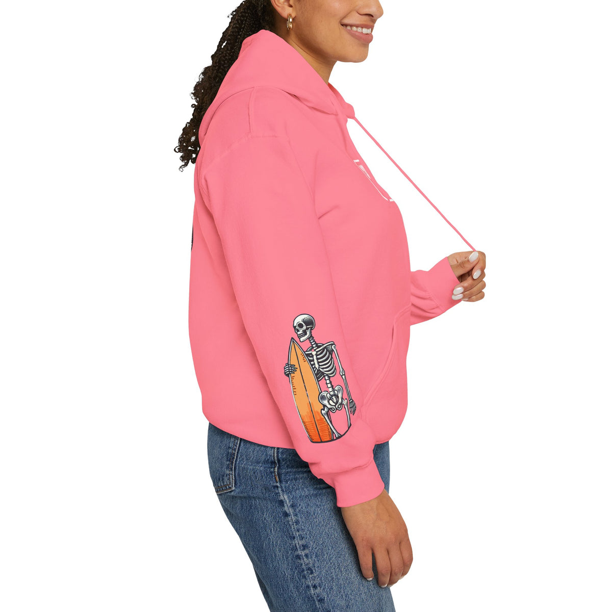 Surf & Beach Collection - Even After Death, I Ride, Premium Hoodie - CaliPride Clothing