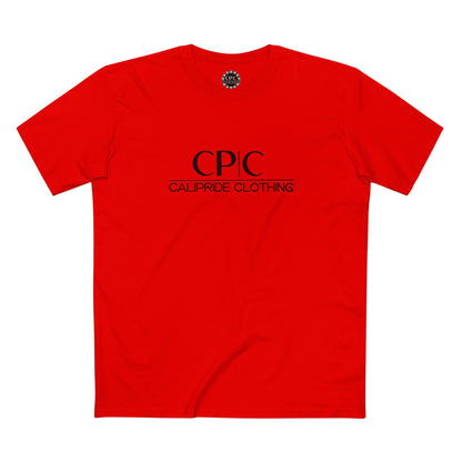 The Elite Collection - Signature Essentials, CP | C, Premium T-Shirt, black logo - CaliPride Clothing