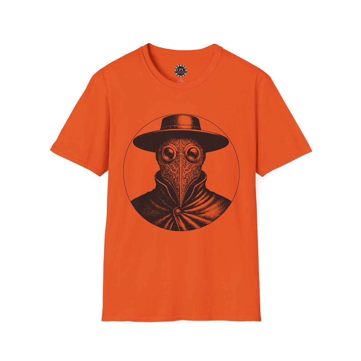 Pacific Works Collection - Vintage Plague Doctor Graphic Tee — CaliPride Clothing
