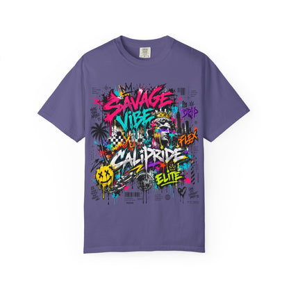 Urban Underground Collection - Savage Vibe, Old School Bang, Graphic T-Shirt - CaliPride Clothing