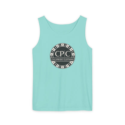 Surf & Beach Collection - Iconic CaliPride Clothing Signature Logo, Tank Top - CaliPride Clothing