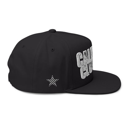 Skate & Surf Collection - CaliPride Clothing Stamp, Flat Bill Snapback, Embroidered - CaliPride Clothing