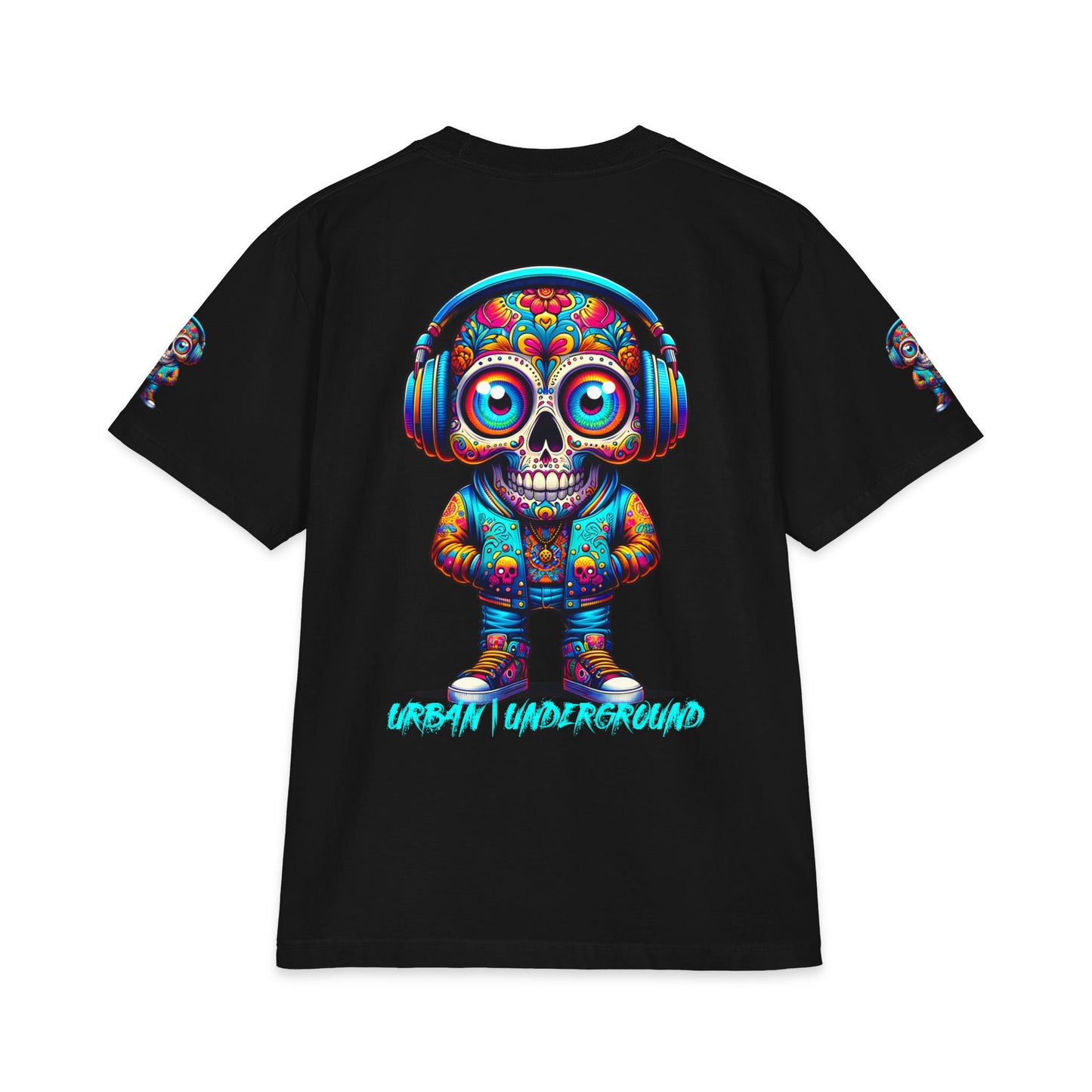 Urban Underground Collection - Neon Drip, Lil' Sugar, Graphic 4-way T Shirt - CaliPride Clothing
