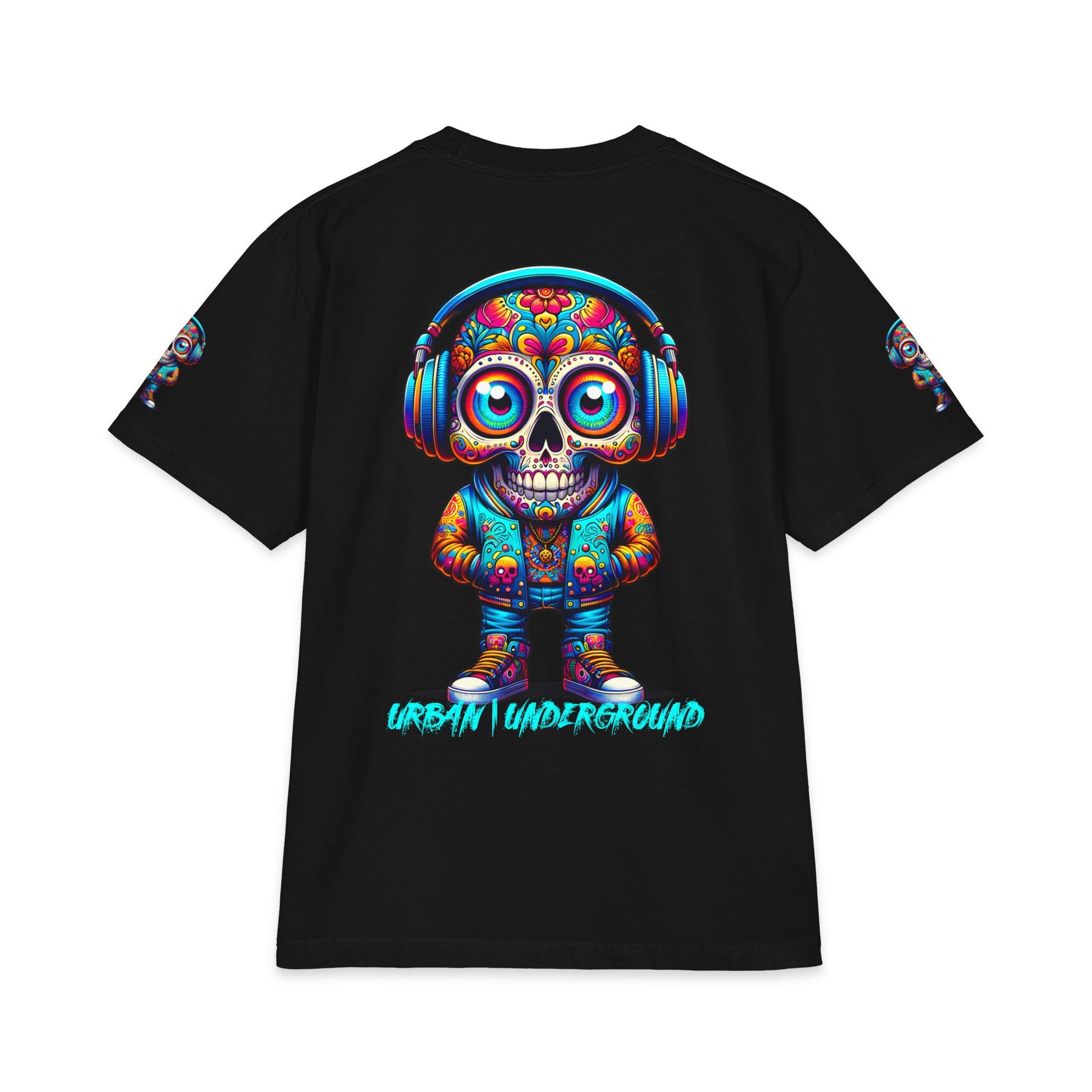 Urban Underground Collection - Neon Drip, Lil' Sugar, Graphic 4-way T Shirt - CaliPride Clothing