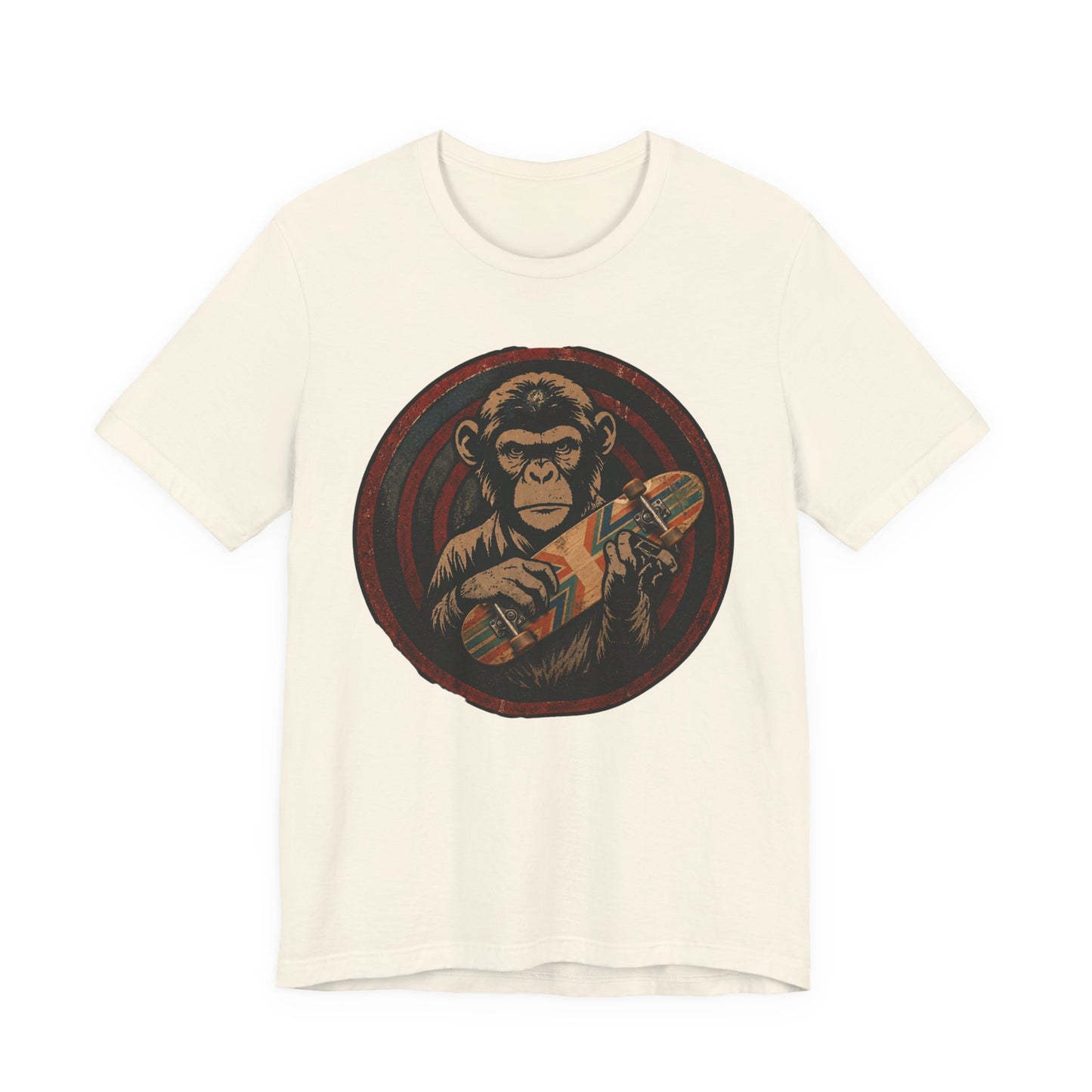Skate & Surf Collection - Chimpin' Around, Graphic T-Shirt - CaliPride Clothing