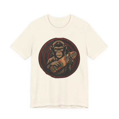 Skate & Surf Collection - Chimpin' Around, Graphic T-Shirt - CaliPride Clothing