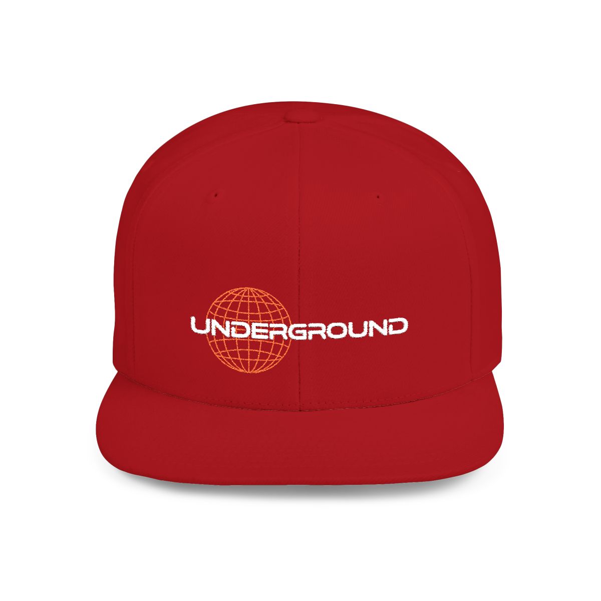 Urban Underground Collection - Hat | Flat Bill Snapback, "Underground", Embroidered - CaliPride Clothing
